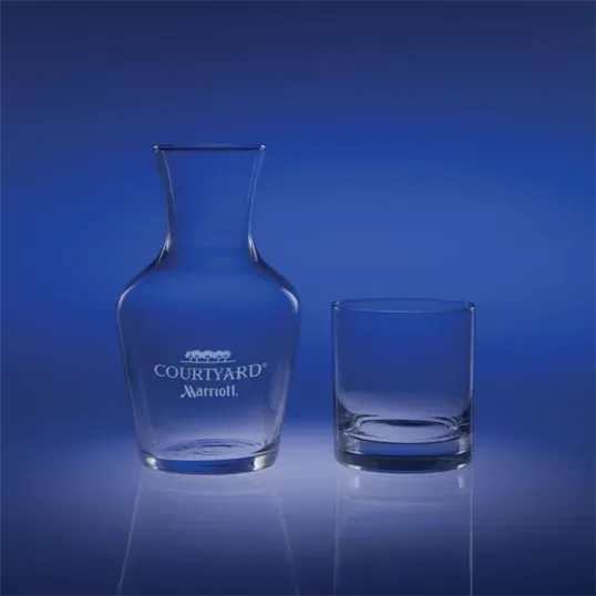 Ambassador Crystal Water Set by J. Charles