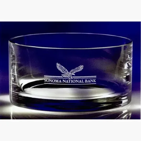 Carrington Hand-Blown Crystal Bowl, 26 oz.