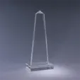 Obelisk Optic Crystal Award — view 2