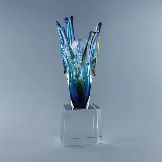 Euphoria Art Glass Crystal Award — view 4