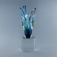 Euphoria Art Glass Crystal Award — view 4