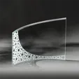 Breeze Bent Glass Award — view 2