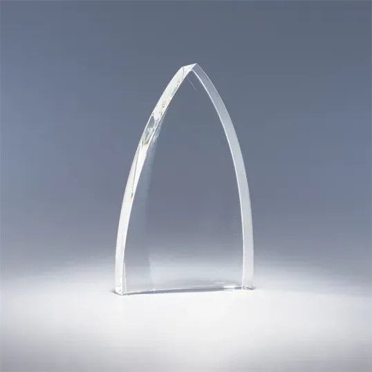 Foremost Optic Crystal Free Standing Award — view 2