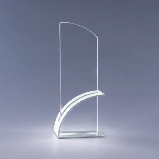 Optimist Optic Crystal & Aluminum Award — view 5