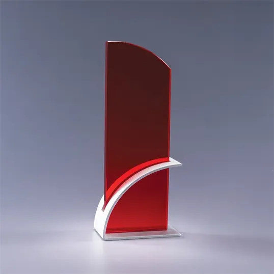 Optimist Optic Crystal & Aluminum Award — view 8