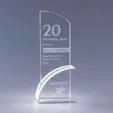 Optimist Optic Crystal & Aluminum Award — view 6