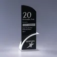 Optimist Optic Crystal & Aluminum Award — view 7
