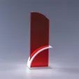 Optimist Optic Crystal & Aluminum Award — view 8