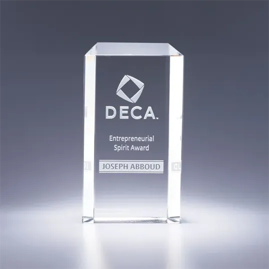 Entrepreneur Crystal Award