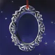 Portrait Glass Ornament — view 3