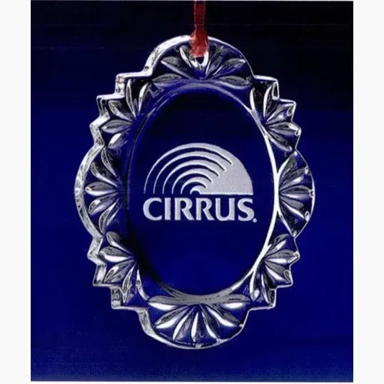 Portrait Glass Ornament