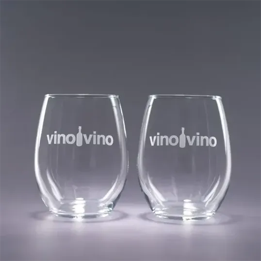 Trendsetter Stemless Red Wine Glass Traveler Set, 21 oz