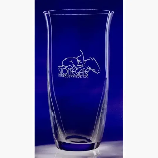 Adrianna Glass Vase, 10" x 5"