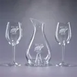 J. Charles Essence & Lyrica Non-Lead Crystal Wine Set