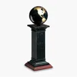 Renaissance Marble Globe Award — view 2