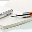 Bande Rollerball Pen with Solid Brass Cap and Barrel — view 2