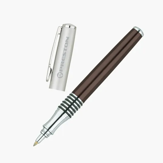 Bande Rollerball Pen with Solid Brass Cap and Barrel — view 5