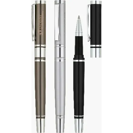 Mirada Rollerball Pen, Solid Brass — view 2