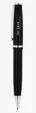 Martine Solid Brass Ballpoint Pen with Chrome Trim — view 2