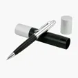 Cirino Faux Leather Ballpoint Pen with Matching Tube Case — view 4