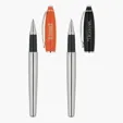 Pacifica Rollerball Pen, Chrome Plated Brass — view 2