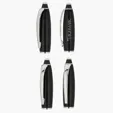 Pacifica Rollerball Pen, Chrome Plated Brass — view 3