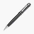 Zara Brass Ballpoint and Pencil Set with Leatherette Case — view 6
