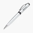 Zara Brass Ballpoint and Pencil Set with Leatherette Case — view 10