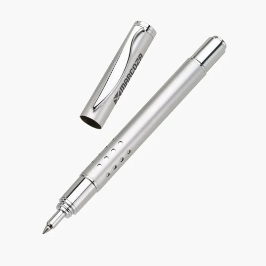 Lidon Rollerball Pen with Solid Brass Cap and Barrel — view 2