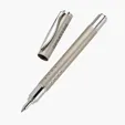 Lidon Rollerball Pen with Solid Brass Cap and Barrel — view 3