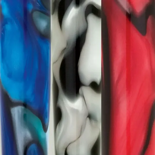 Stefano Ballpoint Pen with Swirled Resin Barrel — view 2