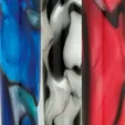 Stefano Ballpoint Pen with Swirled Resin Barrel — view 2