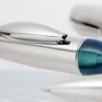 Stefano Ballpoint Pen with Swirled Resin Barrel — view 3