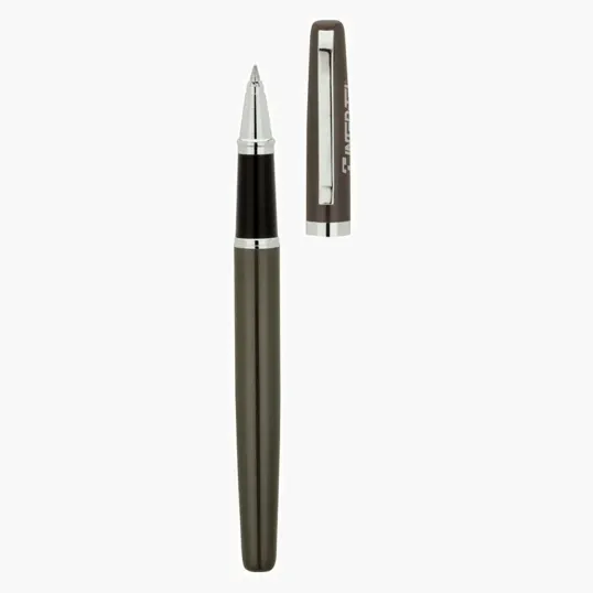 Beryl Rollerball Pen with Brass Cap and Barrel — view 4