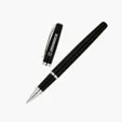 Beryl Rollerball Pen with Brass Cap and Barrel — view 3