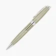 Powell Brass Ballpoint Pen with Ring Barrel Design — view 3