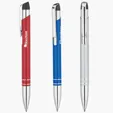Aluminum Ballpoint Pen with Chrome Accents