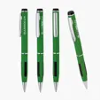 Brass Ballpoint Pen with Rubber Grip