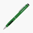 Brass Ballpoint Pen with Rubber Grip — view 2
