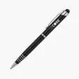 Valumark Alliance Aluminum Ballpoint Pen with Stylus — view 2