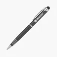 Valumark Alliance Aluminum Ballpoint Pen with Stylus — view 4