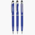 Valumark Alliance Aluminum Ballpoint Pen with Stylus — view 7