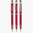 Valumark Alliance Aluminum Ballpoint Pen with Stylus — view 9