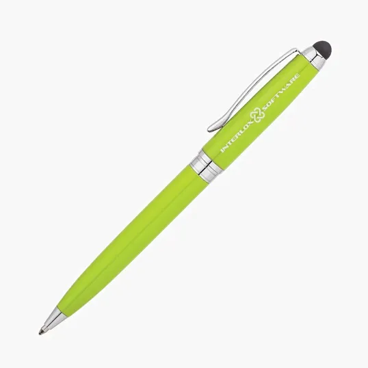 Valumark Aluminum Ballpoint Pen with Capacitive Stylus — view 2