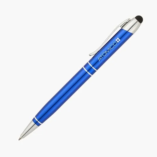 Impact Aluminum Ballpoint Pen with Capacitive Stylus — view 6