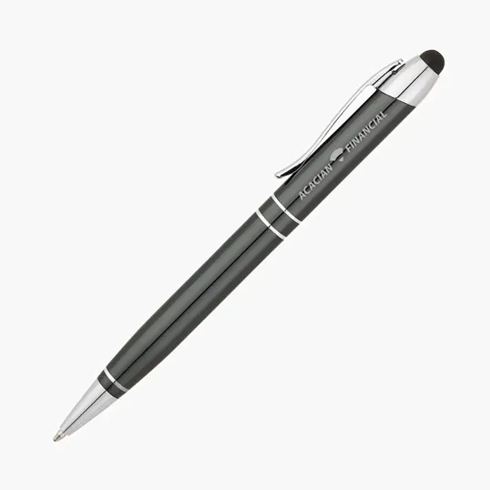 Impact Aluminum Ballpoint Pen with Capacitive Stylus — view 8