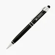 Impact Aluminum Ballpoint Pen with Capacitive Stylus — view 3