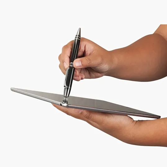 Elite Aluminum Twist-Action Ballpoint Pen with Precision Stylus — view 4