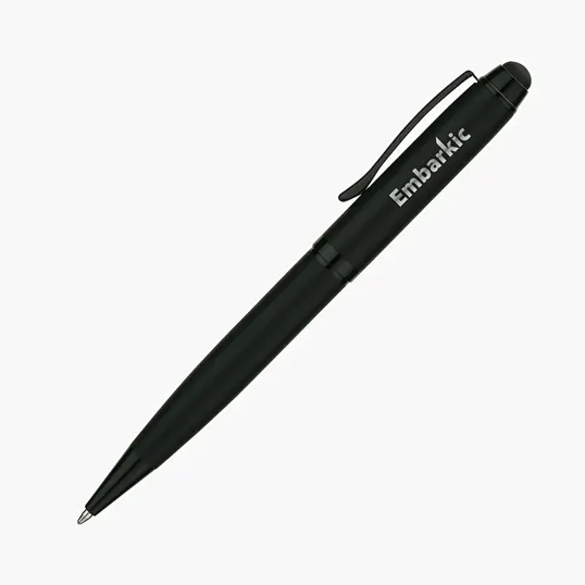 Zest Brass Ballpoint Pen with Capacitive Stylus — view 3
