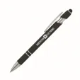 Denton Soft-Touch Aluminum Ballpoint Pen with Stylus — view 3